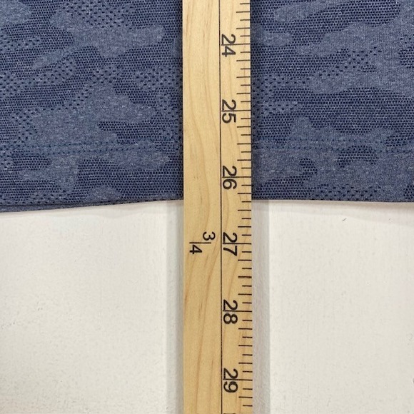 NOBULL‎ Camo Long Sleeve Athletic Shirt Men's Size S Blue - Picture 6 of 9